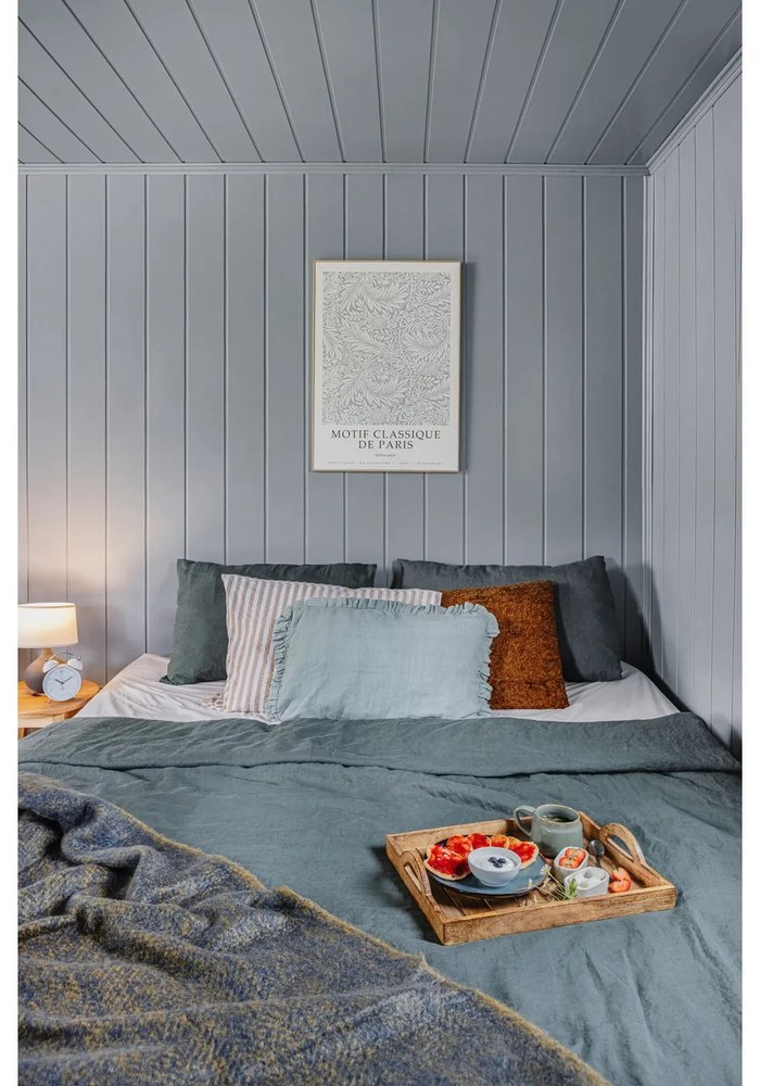 Lniana poszewka na poduszkę 50x70 cm Forest Green – Linen Tales