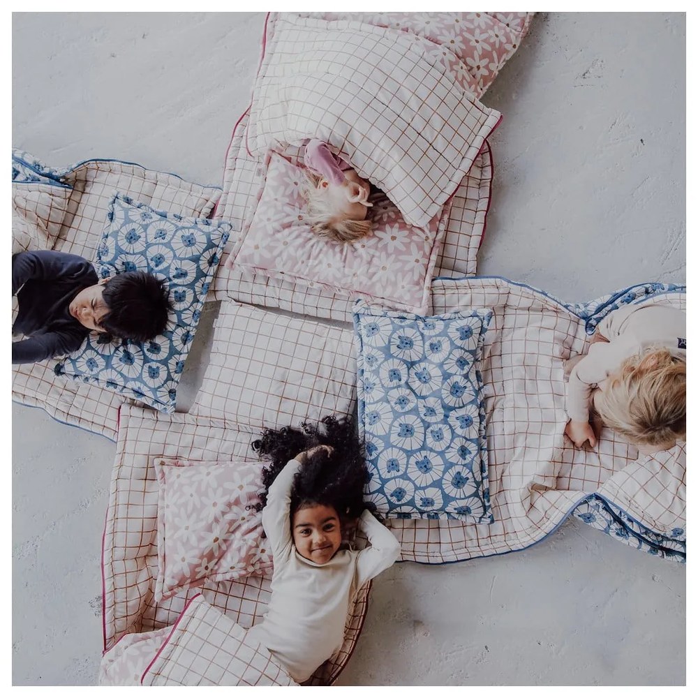 Śpiworek dziecięcy Denim Lions – Malomi Kids
