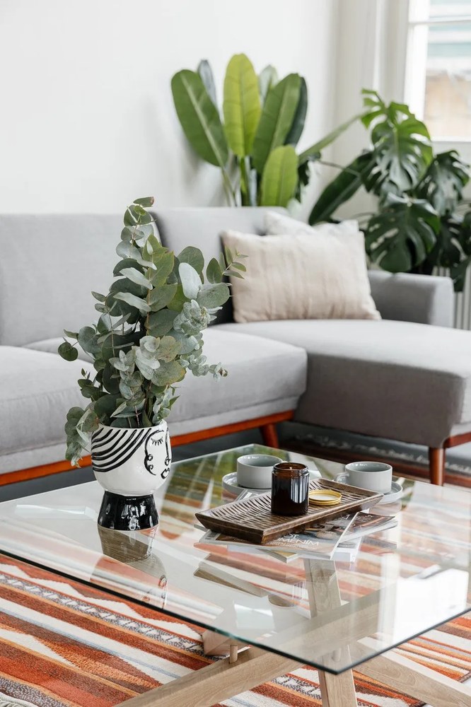 Czarno-biały porcelanowy wazon Mauro Ferretti Pot Face