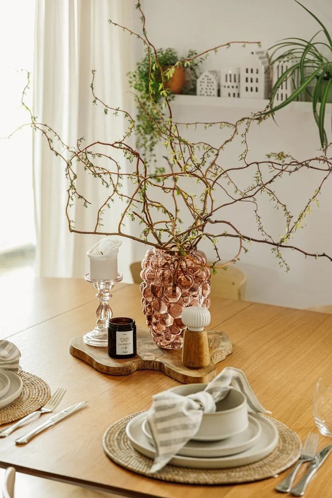 Biały ceramiczny lampion Kähler Design Long Church, wys. 10 cm