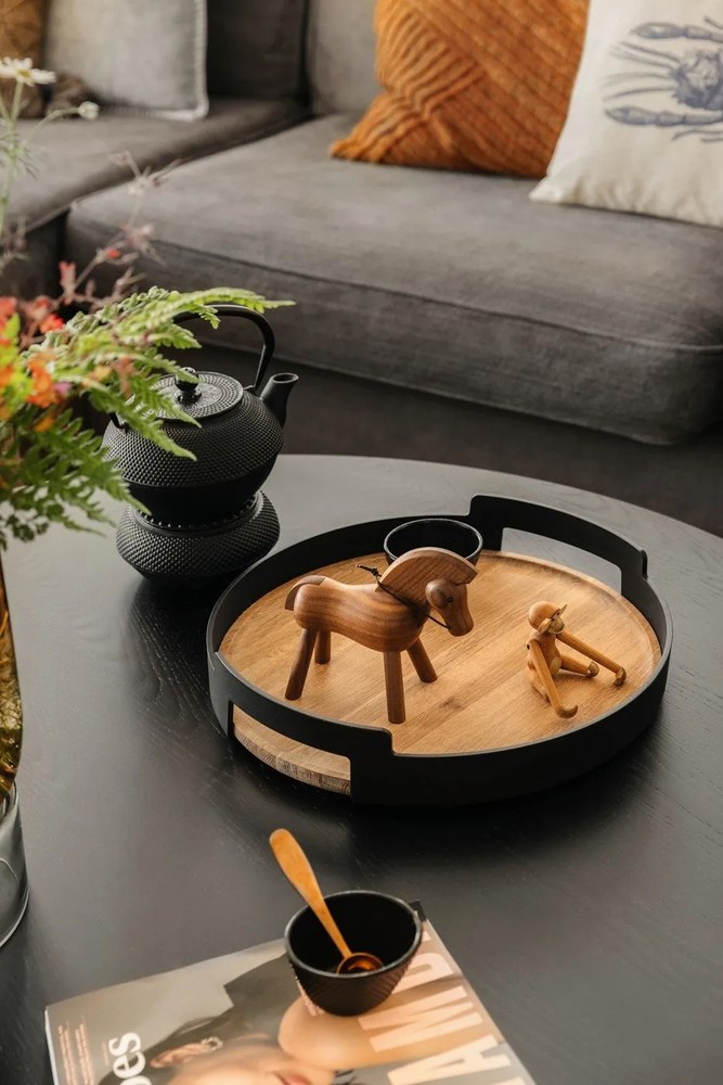 Figurka z litego drewna Kay Bojesen Denmark Monkey Teak