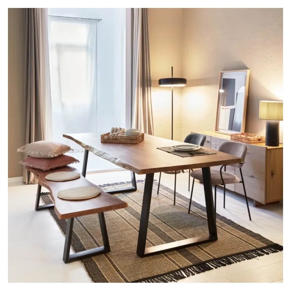 Stół z blatem z drewna akacjowego 90x180 cm Alaia – Kave Home