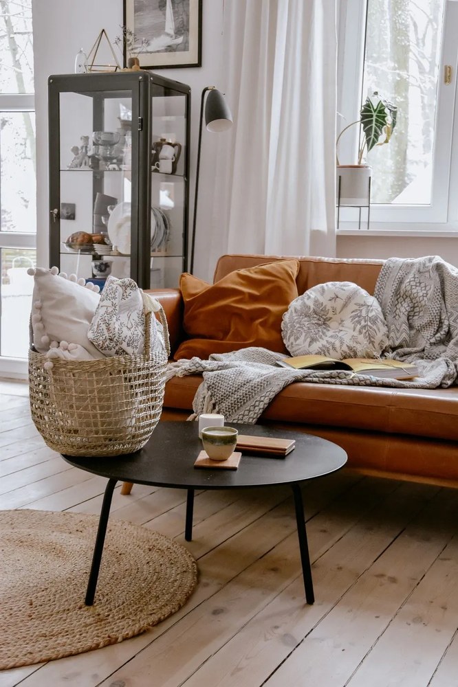 Szary pled Bloomingville Throw, 130x160 cm