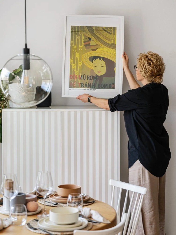 Mata stołowa z juty Södahl, ø 35 cm