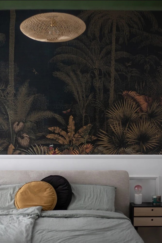 Beżowe tapicerowane łóżko dwuosobowe bez stelaża 180x200 cm Mattis Cord – Meise Möbel