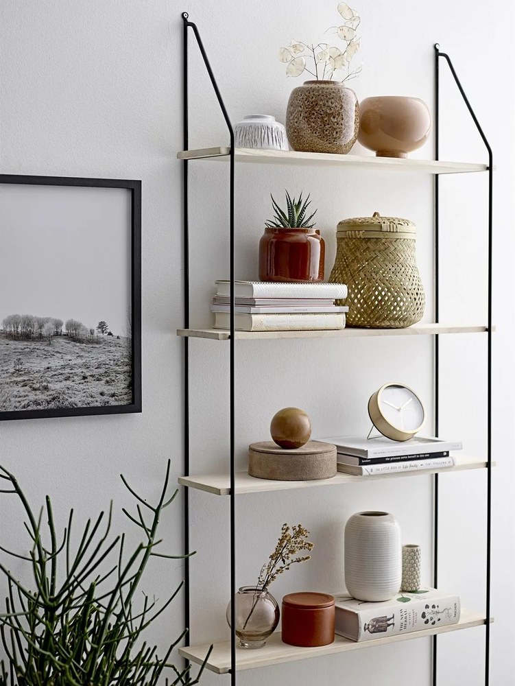 Półka z drewna paulownia Bloomingville Lea