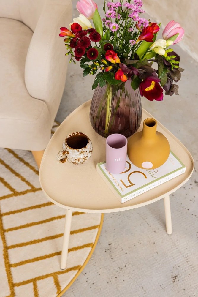 Beżowy fotel typu uszak Noemye – Bonami Selection