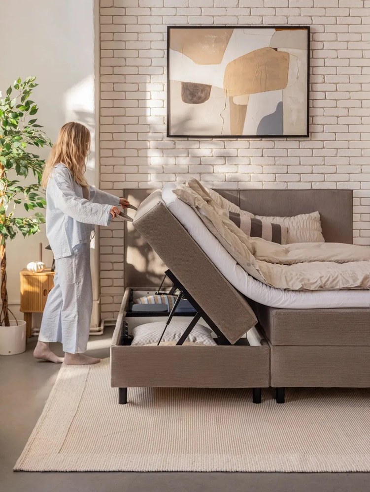 Szafka nocna w dekorze dębu Langley – Actona