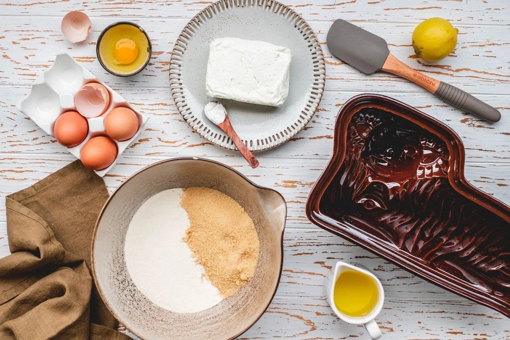 Oliwkowozielona lniana ściereczka Linen Tales, 65x45 cm