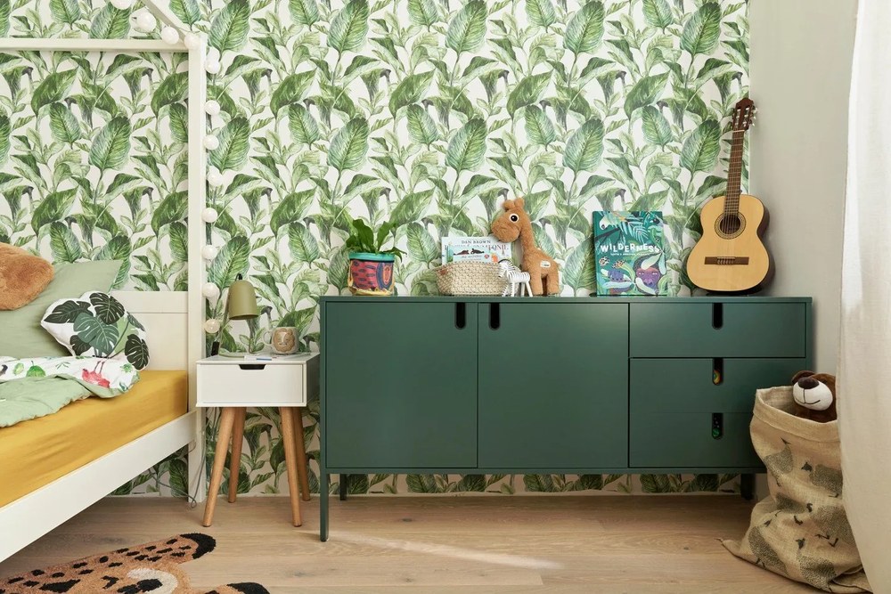 Białe łóżko dziecięce 140x200 cm PINO CANOPY – Vipack