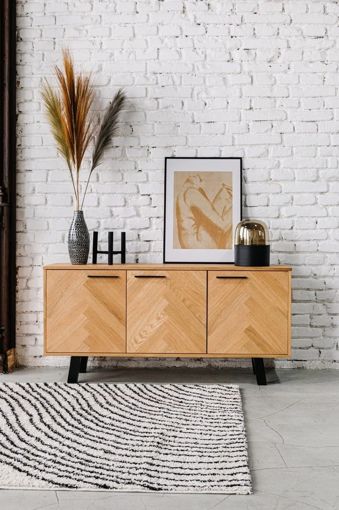 Komoda z drewna dębowego Actona Brighton