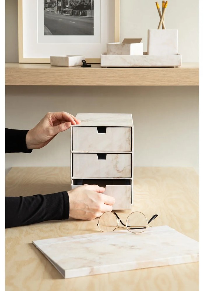 Kartonowy organizer na dokumenty Paulina Paper Laminate A4 – Bigso