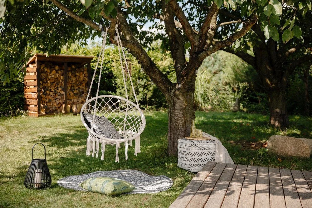 Żółta szklana karafka ze szklanką, 800 ml