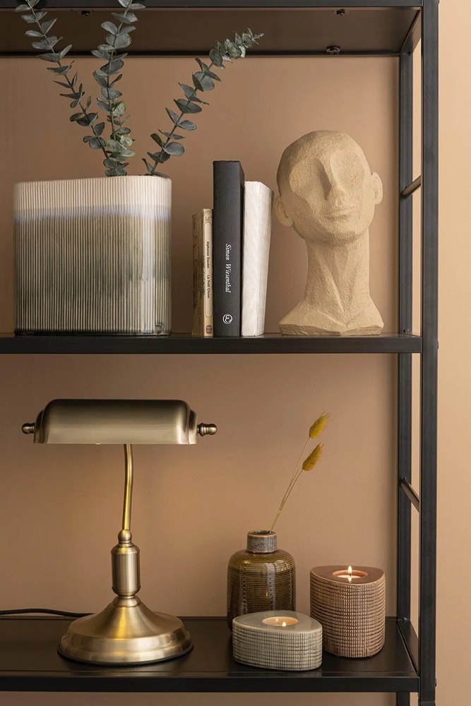 Czarny regał PT LIVING Level