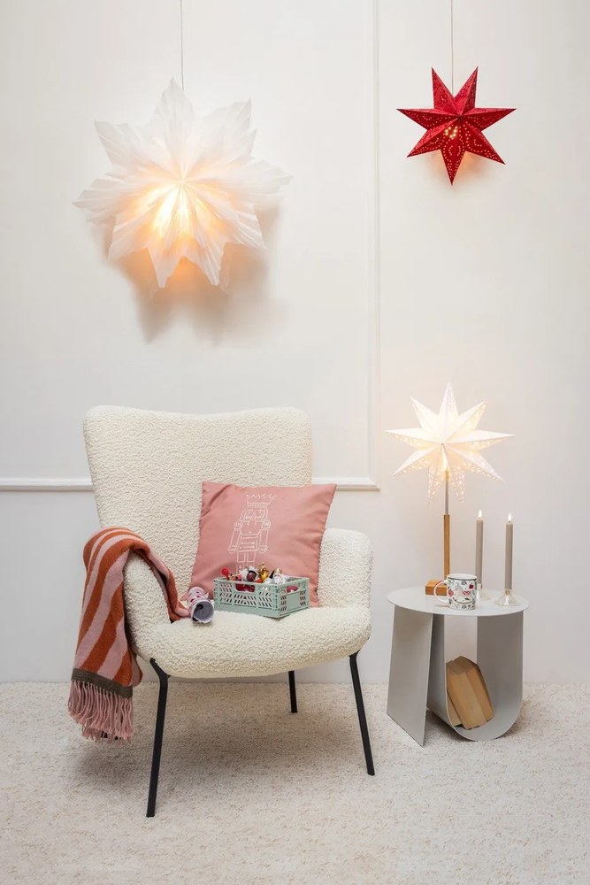 Biała dekoracja świetlna Neela – Markslöjd