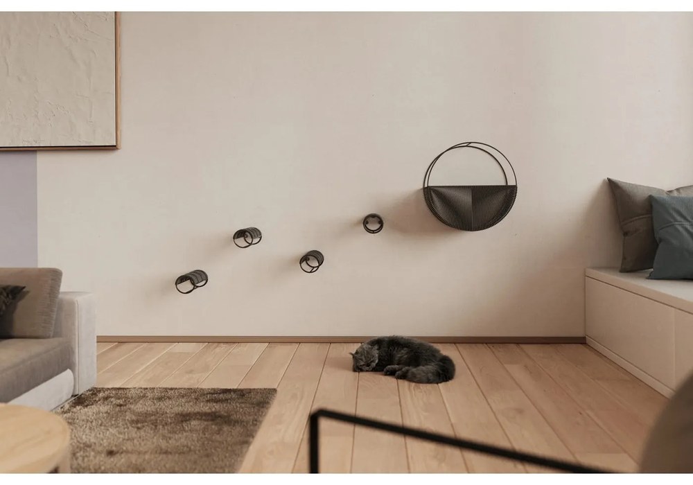 Legowisko dla kota Gradino Nest Anthracite – MiaCara
