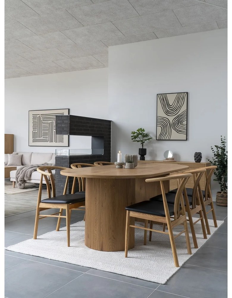 Stół w dekorze topoli 100x210 cm Boavista – House Nordic