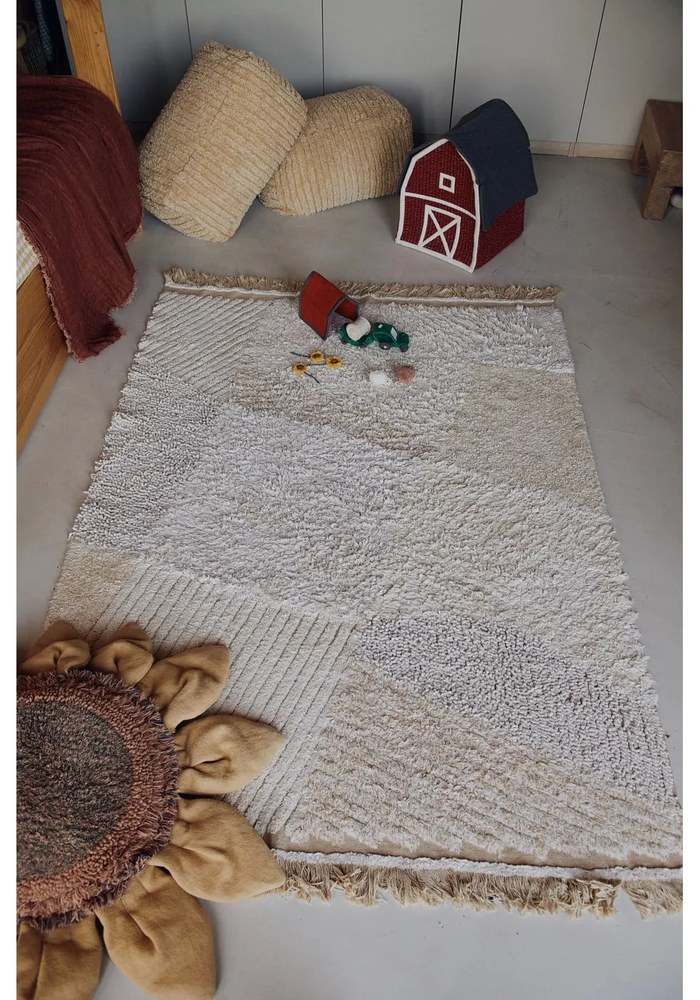 Bawełniana poduszka dziecięca 90x90 cm Sunflower – Lorena Canals