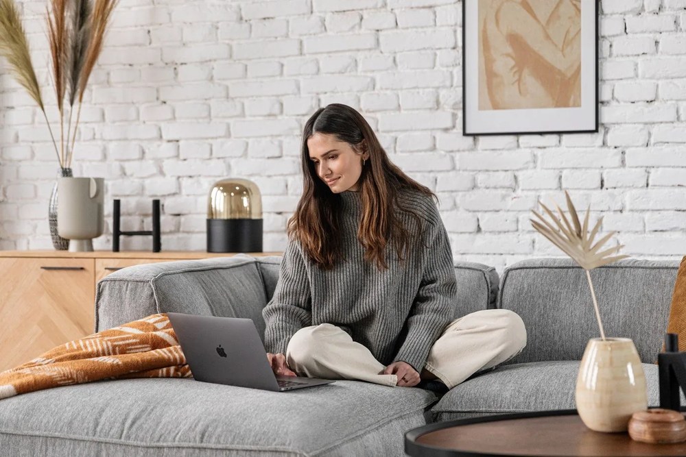 Kamionkowy wazon Bloomingville Jona, wys. 18 cm