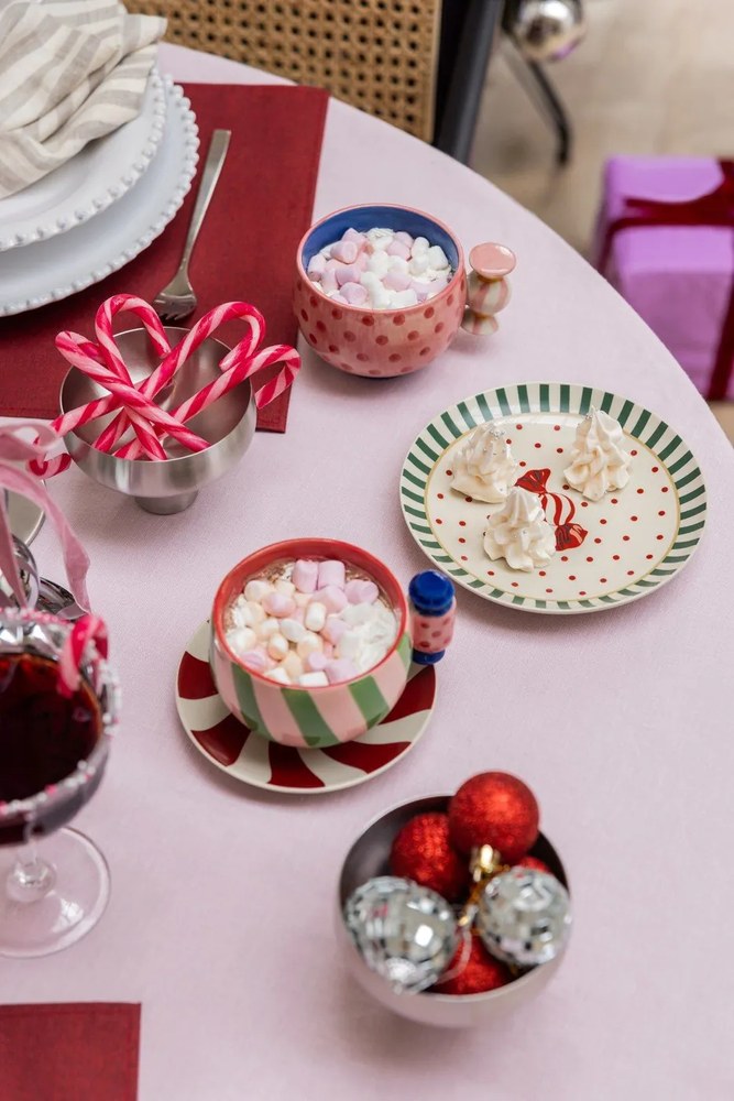 Plastikowe bombki zestaw 6 szt. ø 4 cm Mirror Ball Mini – Sass &amp; Belle