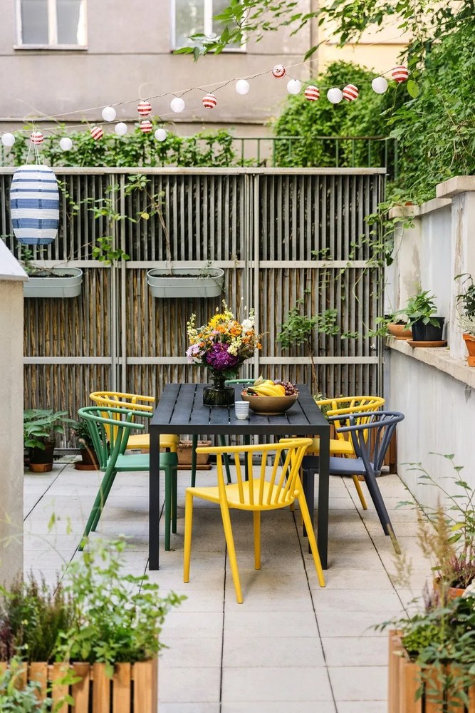 Zielone krzesło ogrodowe Bonami Essentials Capri