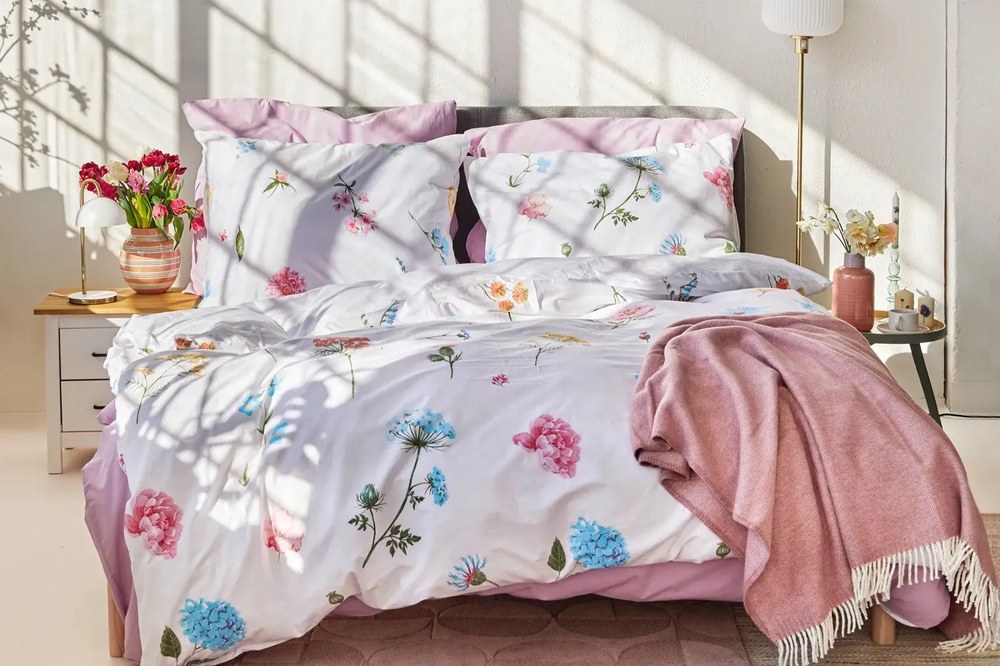 Różowy wełniany dywan Flair Rugs Gigi, 120x170 cm