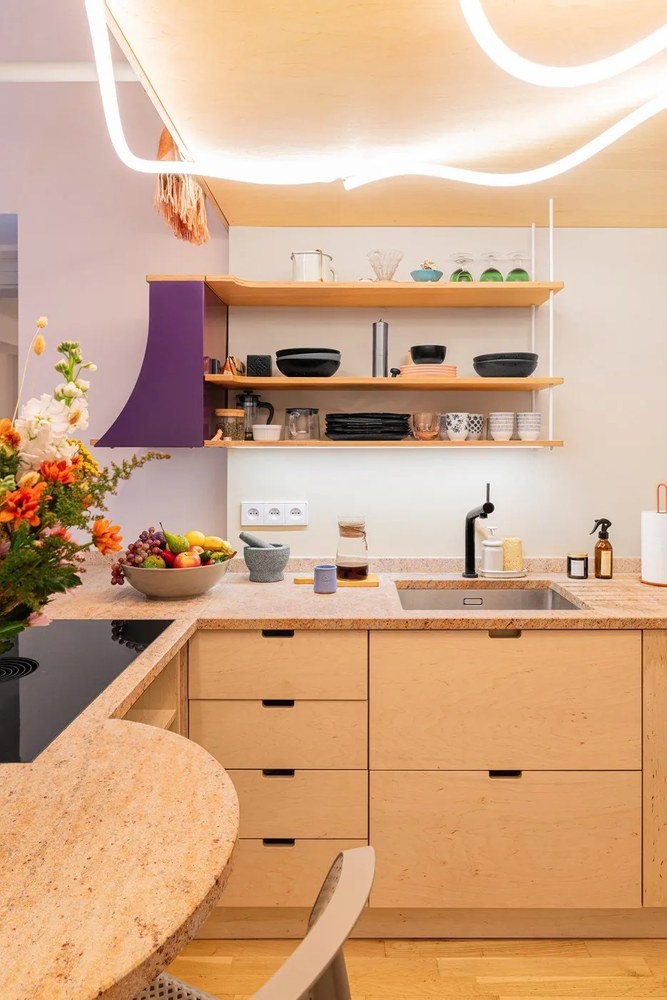 Różowa/szara kamionkowa miska 1 l Gastro Grey/Light Pink – Bitz