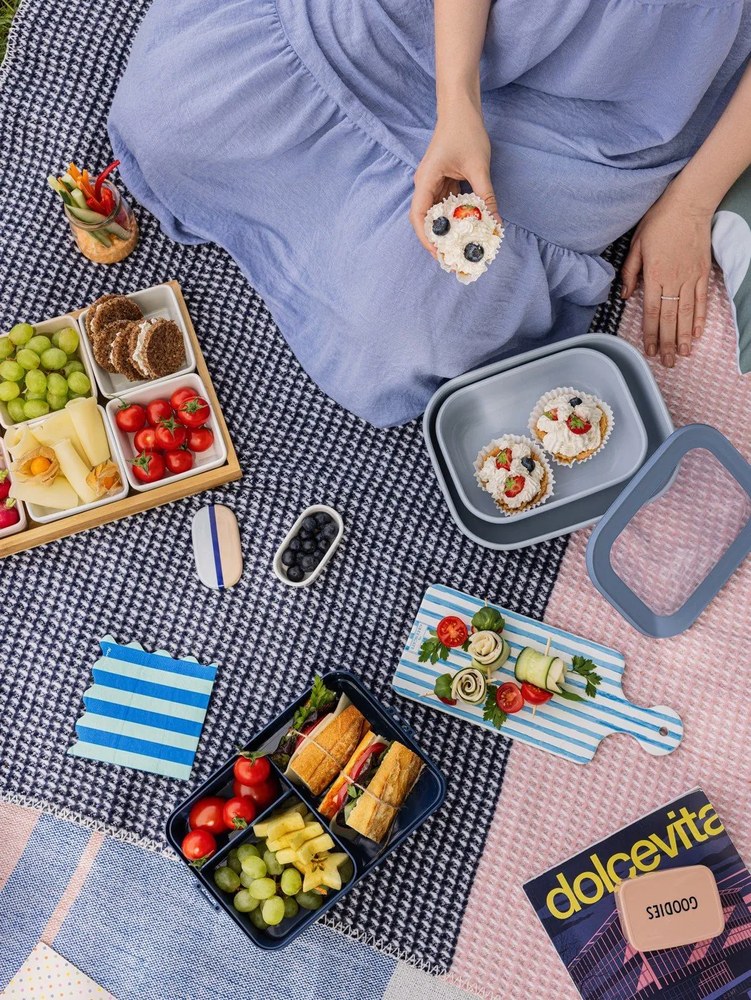 Pojemniki na żywność 3 szt. Cirqula – Mepal