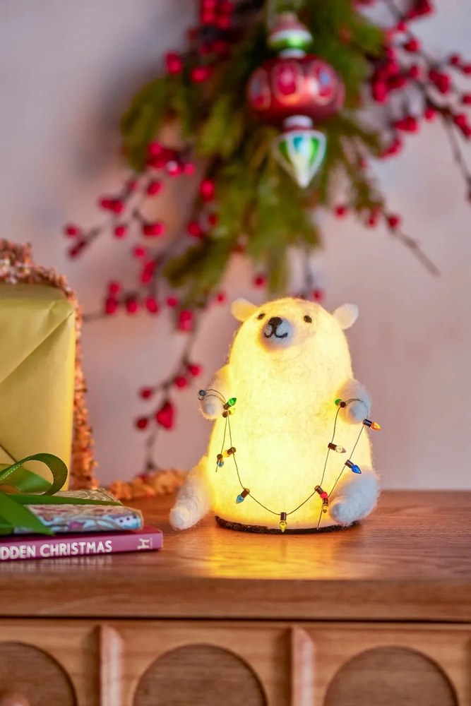 Szklana ozdoba świąteczna ø 7 cm Kota – Bloomingville