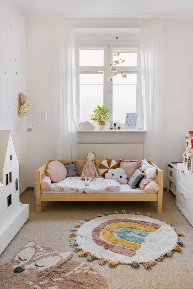 Różowa lampka dziecięca Cloud – Candellux Lighting