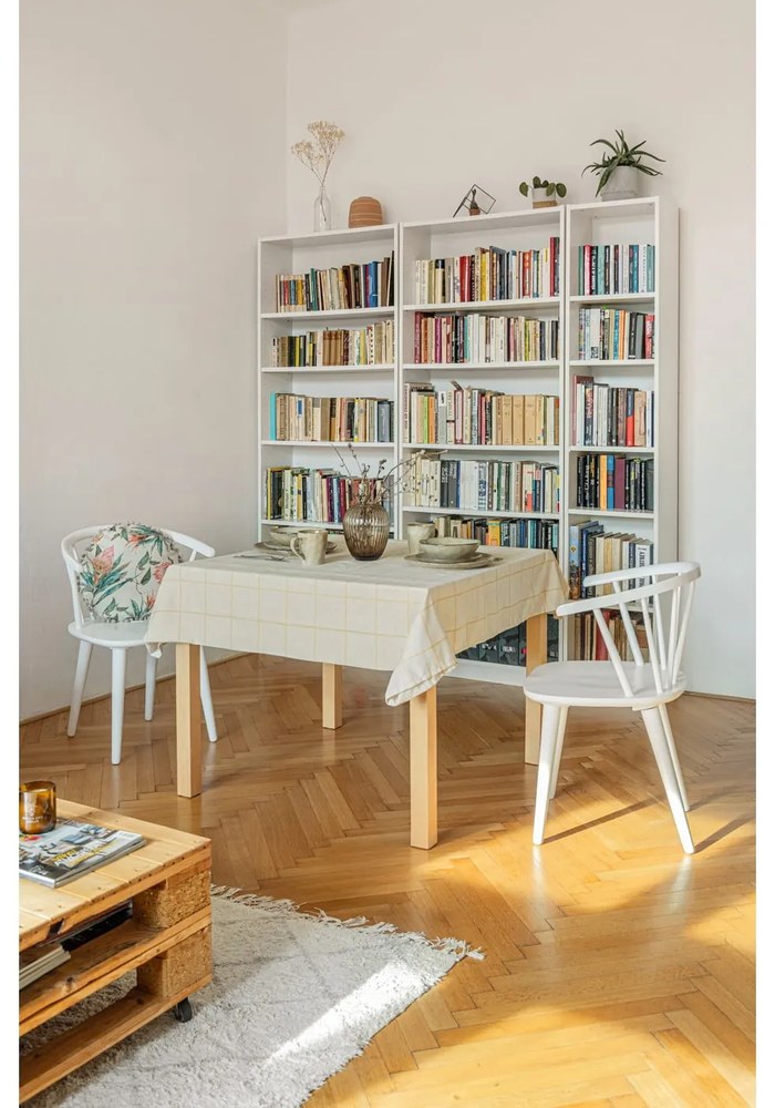 Rozkładany stół w dekorze drewna dębowego Hammel Dinex 90x90 cm