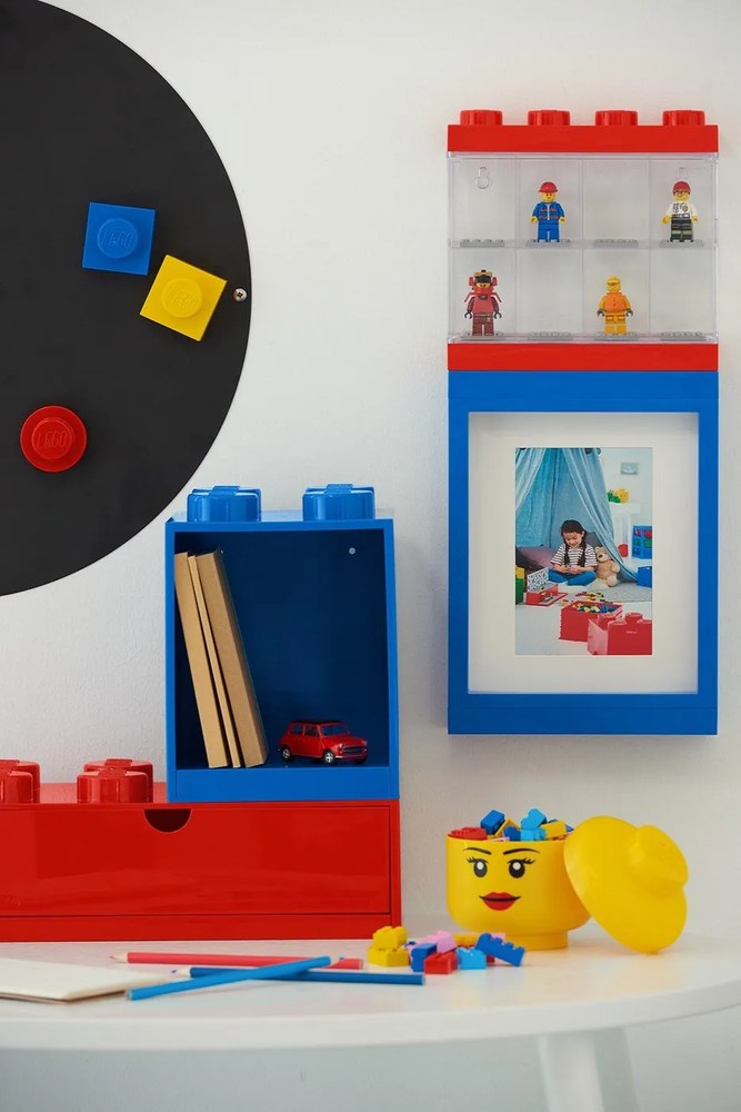 Pojemnik w kształcie głowy LEGO® Girl, Ø 16,3 cm