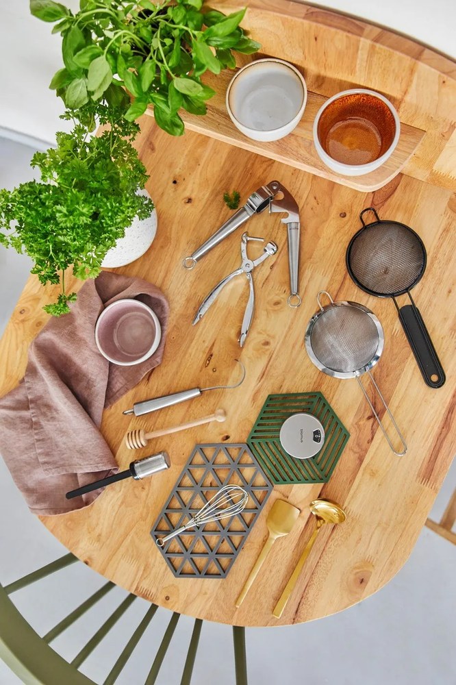 Silikonowa podkładka pod garnek 24x14 cm Triangles − Zone