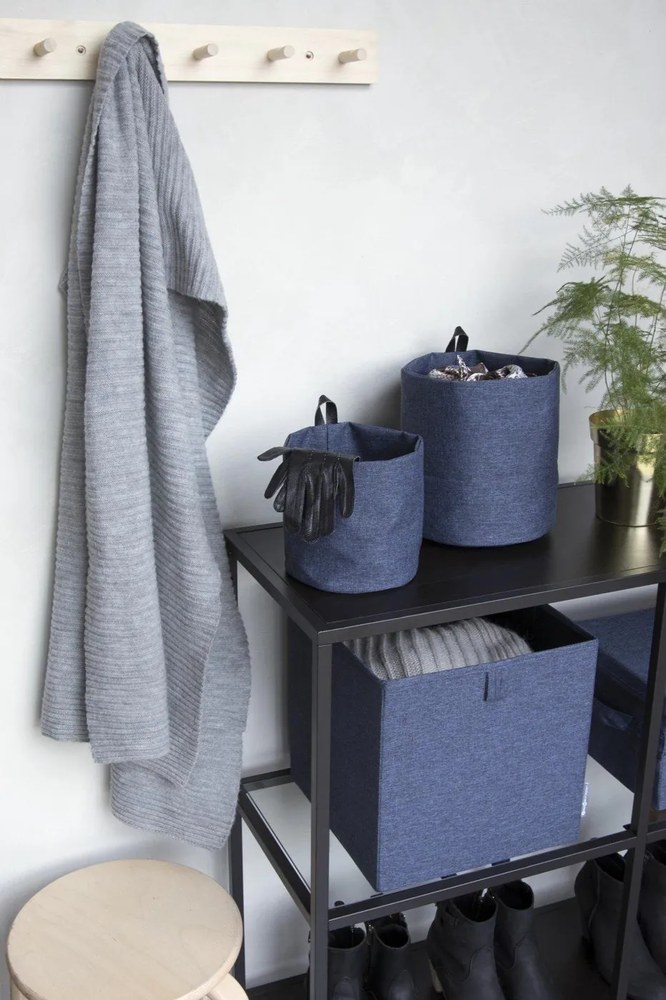 Niebieskie pudełko Bigso Box of Sweden Cube