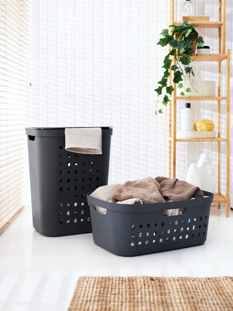 Plastikowy kosz na pranie 39 l Jona – Rotho