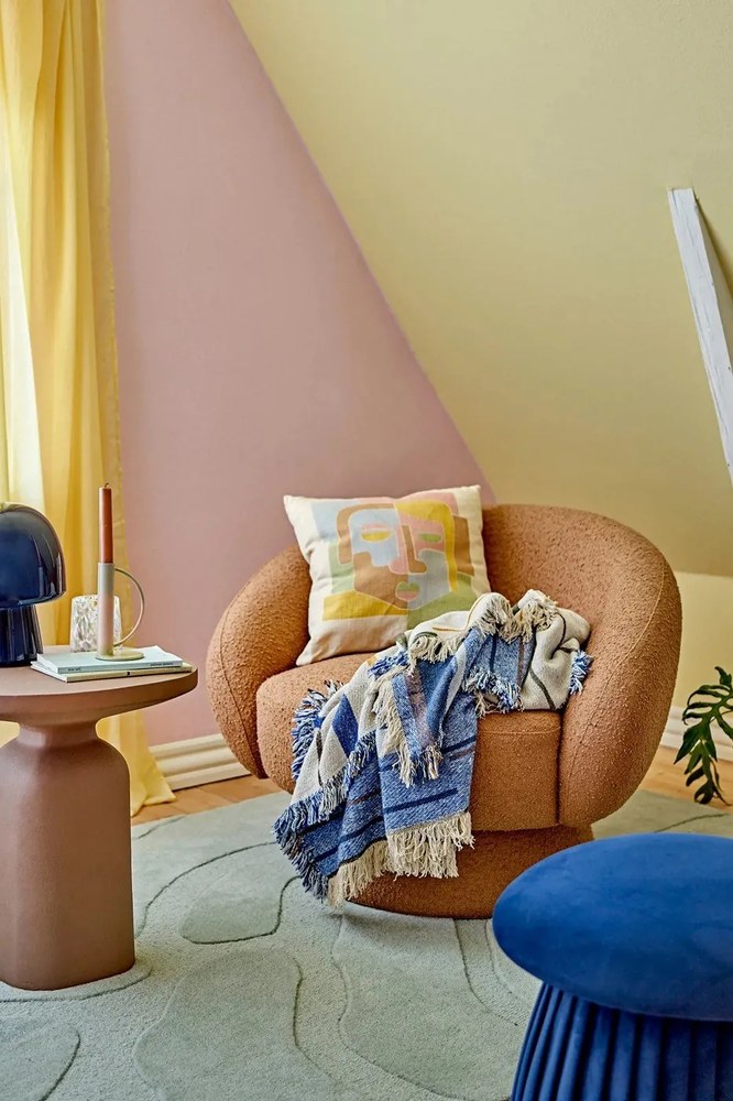 Koc z bawełny z recyklingu 130x160 cm Toscana – Bloomingville