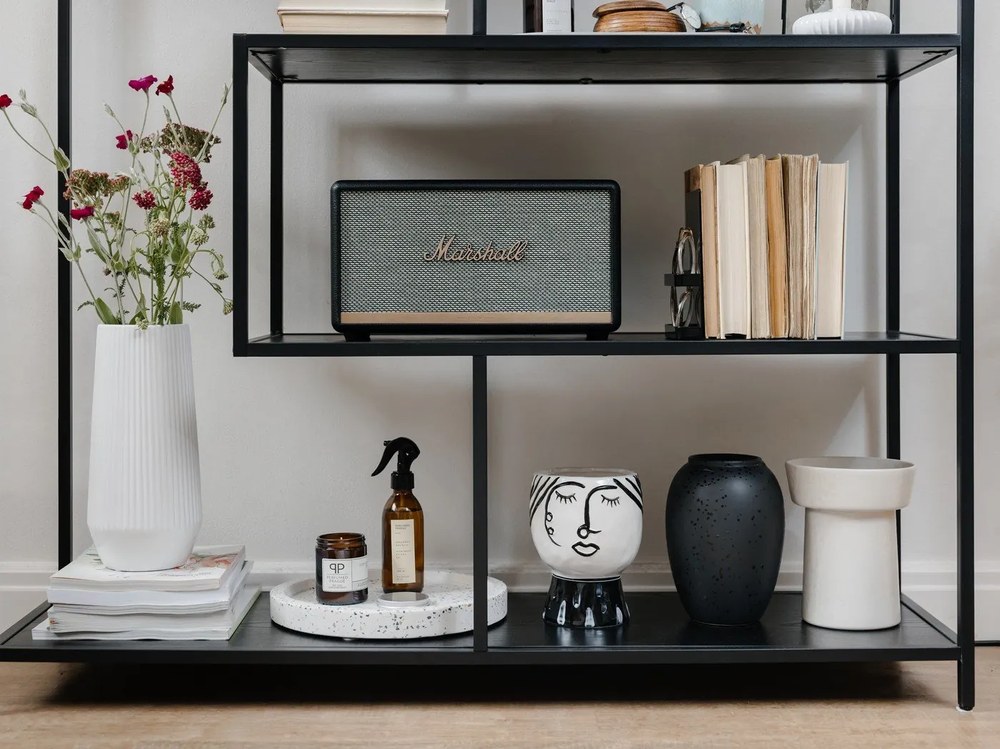 Biały kamionkowy wazon Kähler Design Ombria, wys. 20 cm