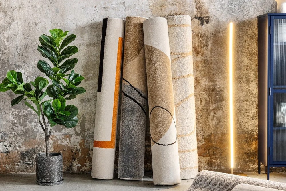 Beżowy dywan 120x180 cm Abstracta – Universal