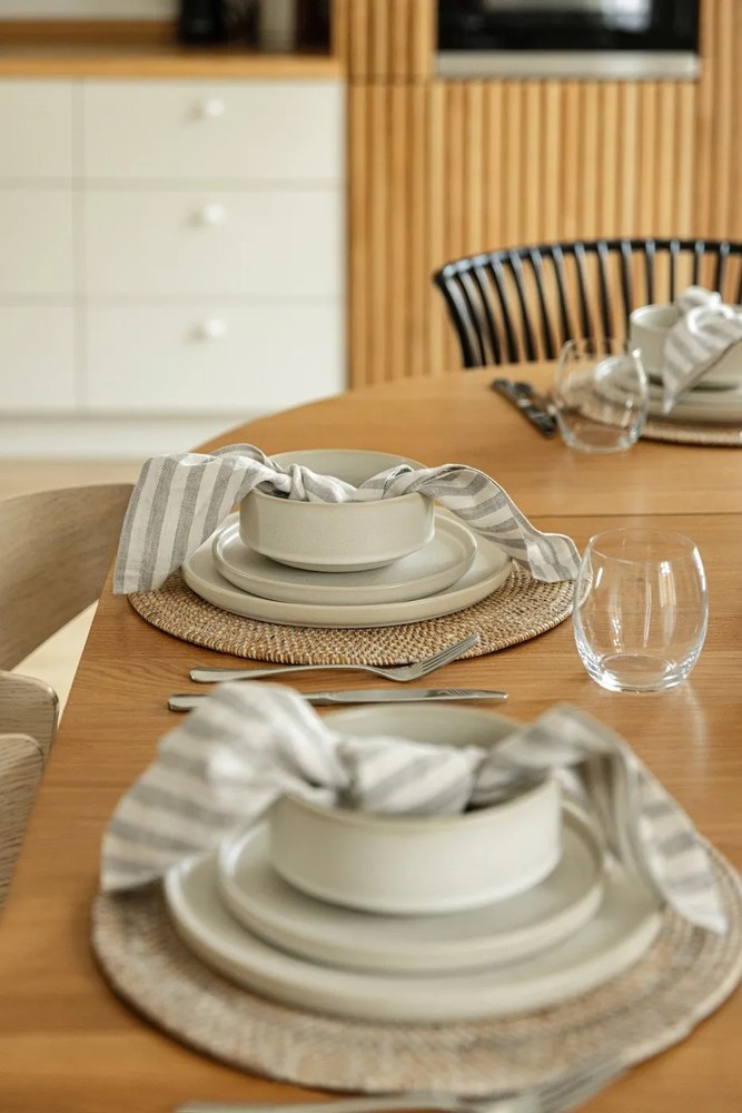 Sztućce ze stali nierdzewnej w kolorze srebra 24 szt. Canada – Orion