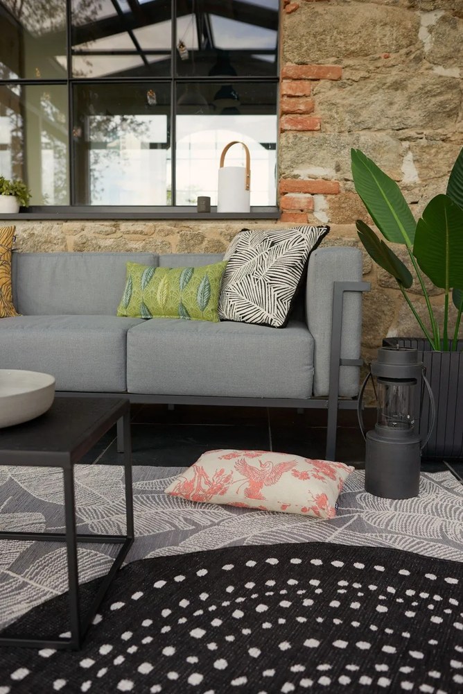 Szara 3-osobowa sofa ogrodowa Bonami Selection Bellisima