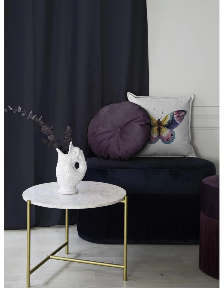 Biały ręcznie wykonany wazon Velvet Atelier Pez