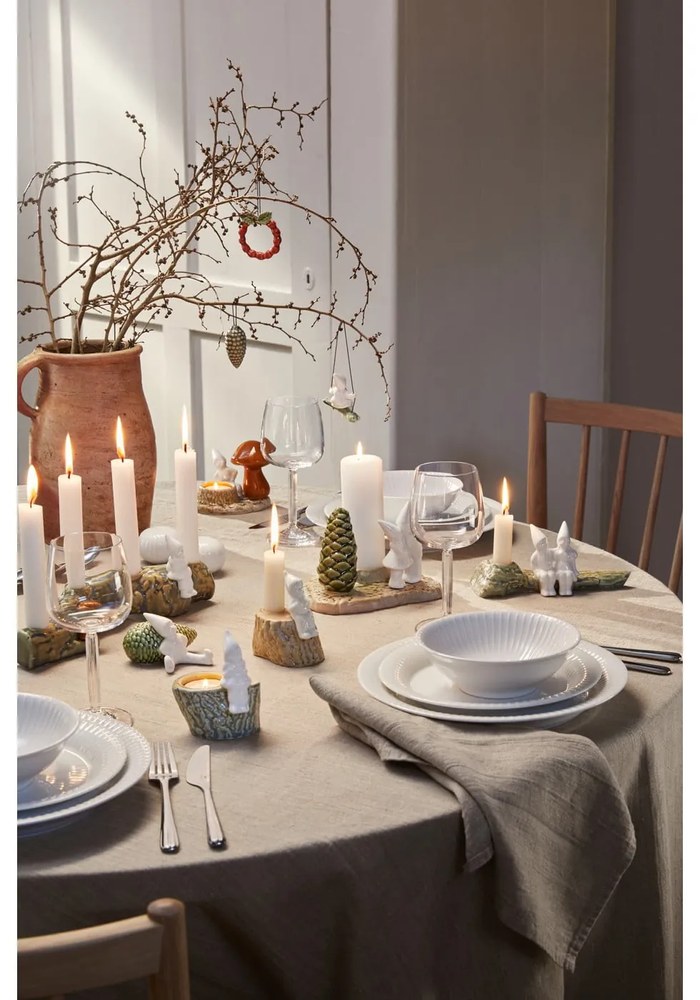 Lniany obrus ø 180 cm – Linen Tales