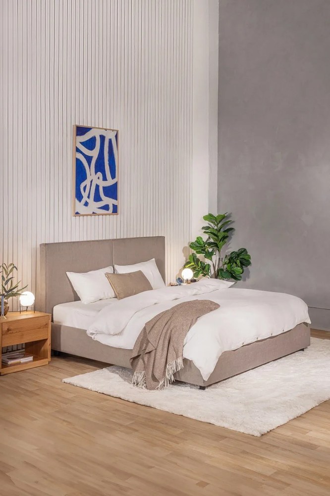 Biała lniana poszewka na poduszkę Linen Tales, 70x90 cm