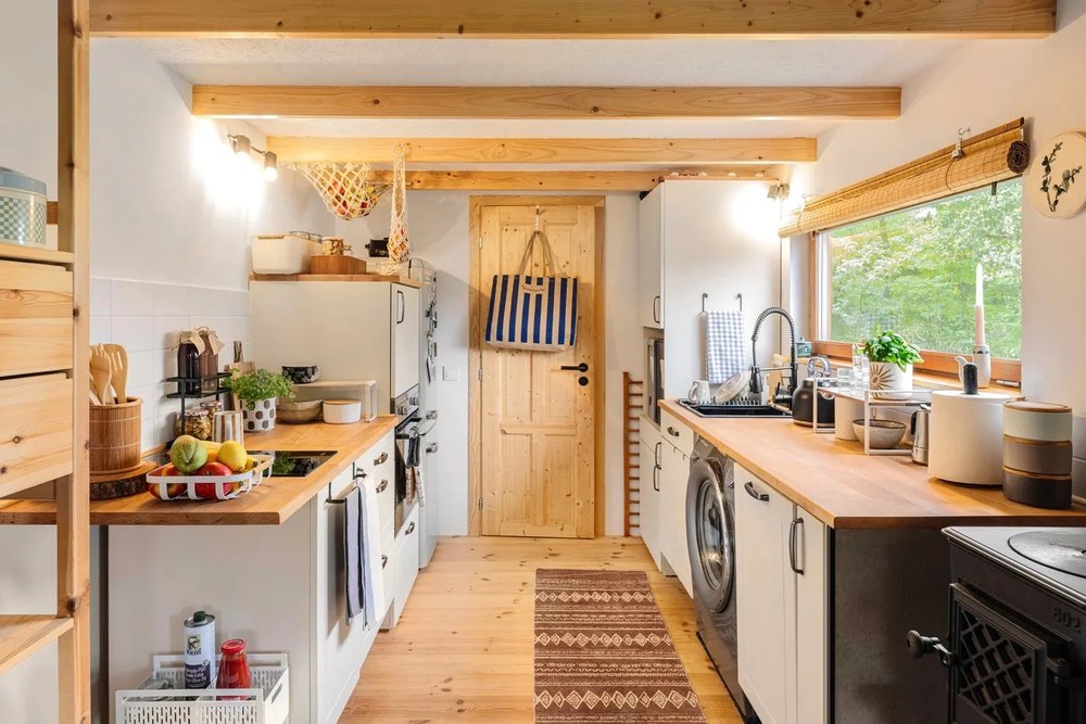 Drewniana dodatkowa półka Louisa – Wenko