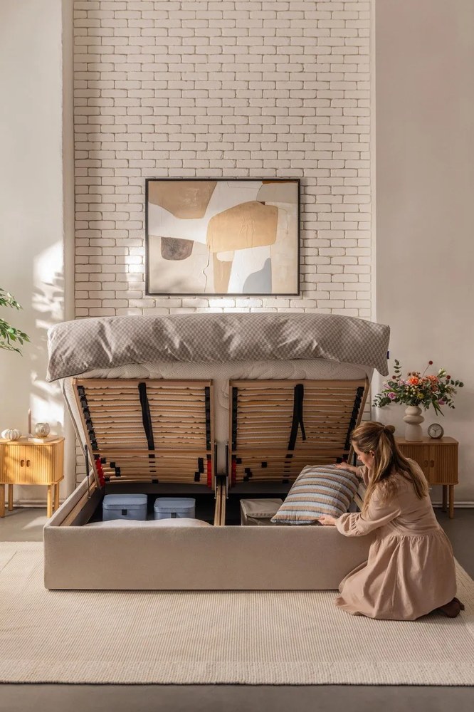 Szafka nocna w dekorze dębu Langley – Actona