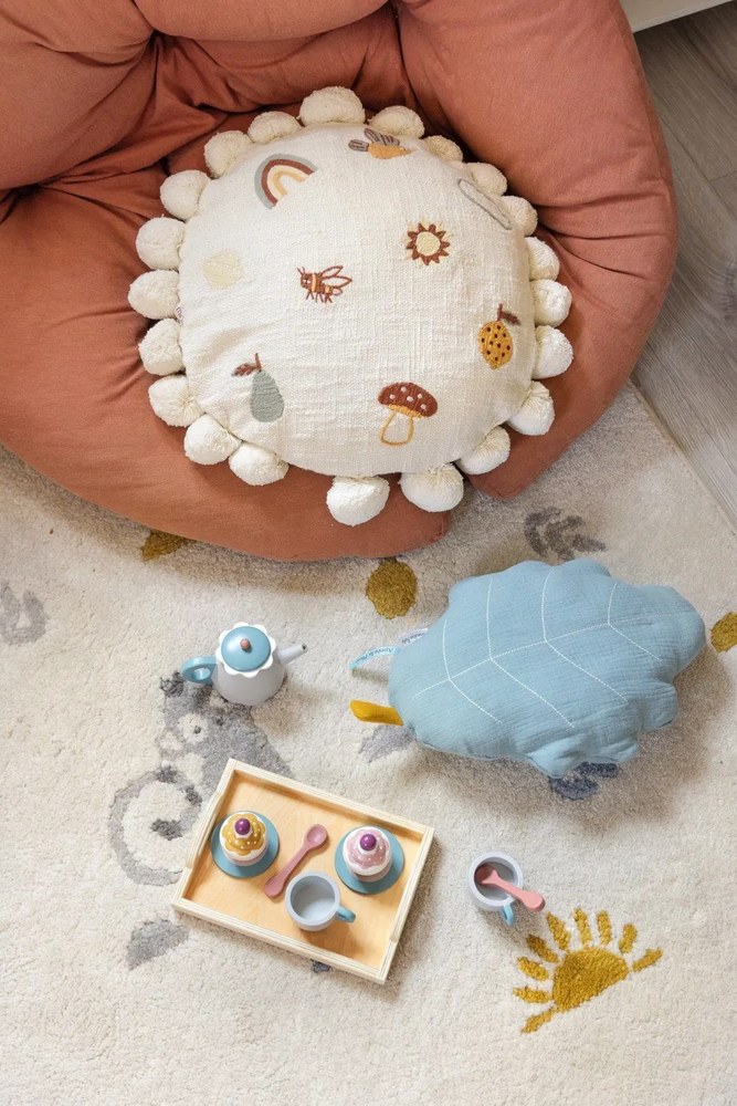 Pomarańczowy fotel dziecięcy Mini Nido – Karup Design