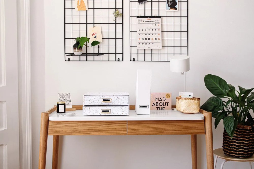 Biurko z 2 szufladami Woodman Feldbach