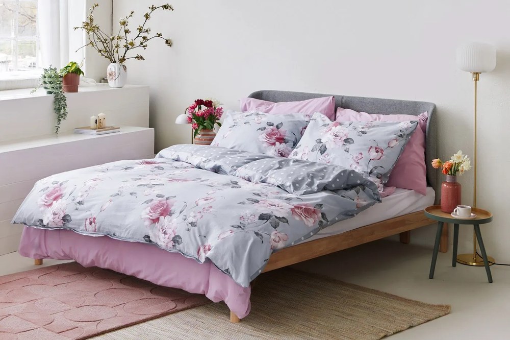 Różowy wełniany dywan Flair Rugs Gigi, 120x170 cm