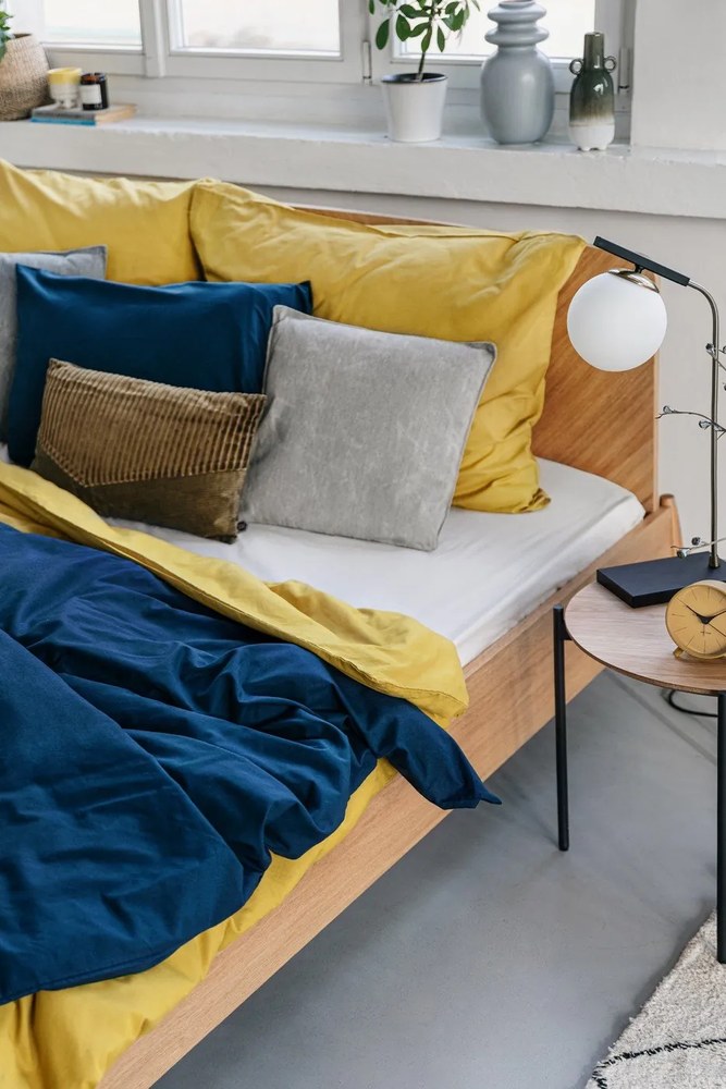 Białe bawełniane prześcieradło elastyczne Good Morning, 180x200 cm