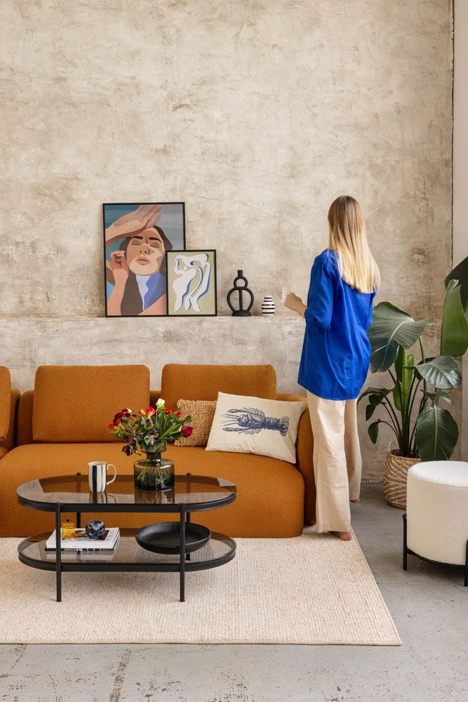 Czarno-biały kamionkowy wazon Kähler Design Omaggio, wys. 12,5 cm